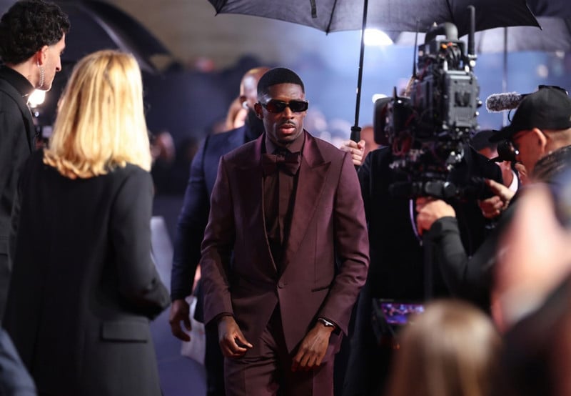 Stjörnuljómi yfir Ousmane Dembele sem vann gullboltann í fyrra.