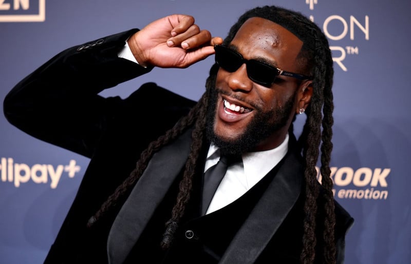 Burna Boy, hress og kátur.