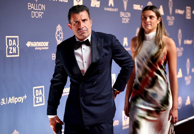 Eitursvalur Luis Figo.