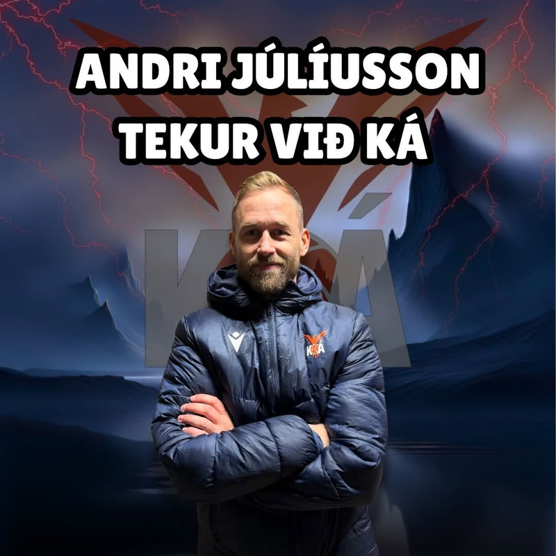 Andri Júl tekinn við hjá KÁ (Staðfest)