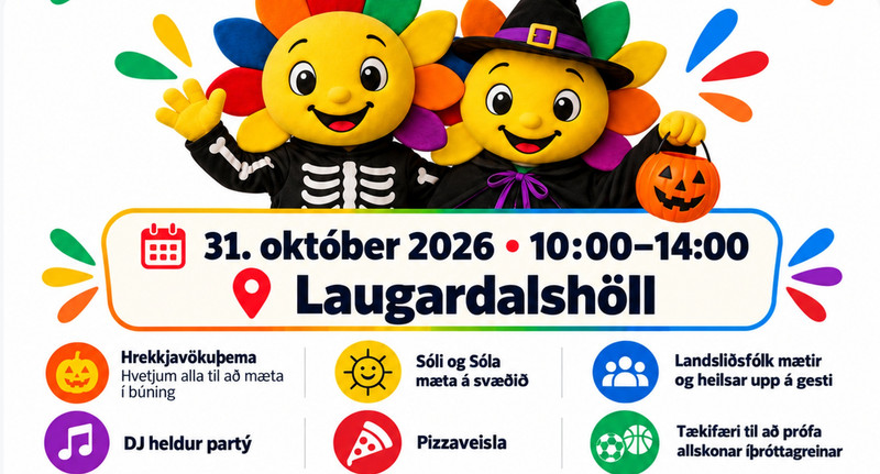 Allir með leikarnir í Laugardalshöll í dag