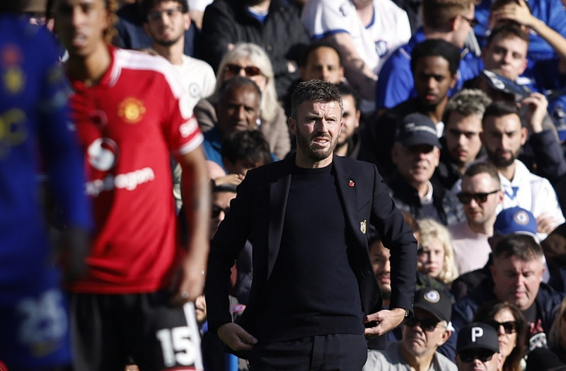Carrick og Man Utd hafa ekki unnið í síðustu níu leikjum