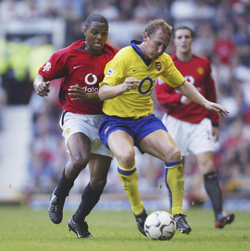 Parlour í leik gegn Manchester United.